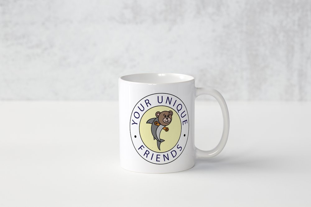 stuffed plush animal toy stuffie unique collectable mug